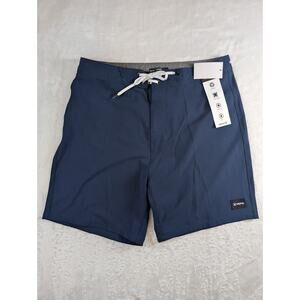 Hurley Phantom Eco Mens Size 38 Boardshorts Swim Shorts 7" Inseam Navy NWT